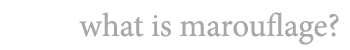 What is Marouflage?